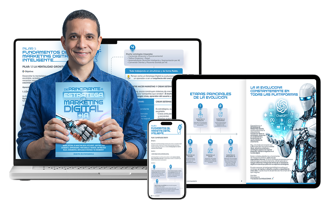 Manual Estratégico de Marketing Digital +IA